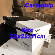 10 BOXES, ADIDAS SHOE BOX SIZE 28X22X11CM