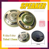 Speaker 8Ohm 1W speaker kecil radio 8 ohm 1 Watt diameter 50mm ketebalan 13mm