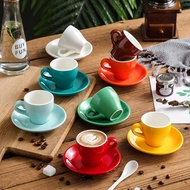 80cc Thickened Coffee Cup Extra Espresso Cup Colorful Coffee Cup Espresso Cup Espresso Garland Cup C