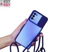 roxyroxy - realme c20/c11 2021|c21|c21y/c25y case tutup lensa + tali - navy realme c21