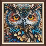 Joy Sunday Stamped Cross Stitch Ktis DMC Threads Chinese Cross Stitch Set DIY Needlework Embroidery Kit-Owl 17