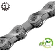 [Painting] KMC X9 EPT 9-Speed Anti-Rust Chain With Quick Buckle Exquisite Boxed 9-Speed Flywheel Sui