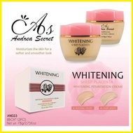 ☜ ◿ ▩ Andrea Secret AN023 Sheep Placenta Whitening Foundation Cream Available in Natural &amp; Ivory Wh