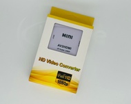 三色線AV 轉 HDMI輸出 經典遊戲機 舊款DVD VCD適用 RCA AV TO HDMI CONVERTER