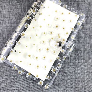 Binder A5 A6 glitter beads 6 Ring Binder A5 A6 sequin Binder/ A5 Daisy Binder A5 A6 college Transpar