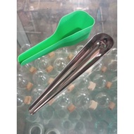 (SUDU DEDAK BURUNG) sudu dedak,penyedok dedak burung/sudu makanan burung/birdfood spoon