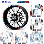 Promotion Suitable for BMW G310R Steel Rim Stickers Rim Stickers Reflective Stickers Motorcycle Rim 