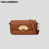 KARL LAGERFELD - K/SIGNATURE FAN SMALL CROSSBODY BAG 240W3195 กระเป๋าพาดลำตัว