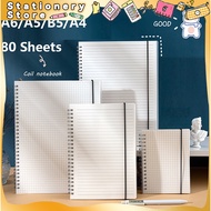 A6/A5/B5/A4 Thickened Student Notebook High Quality Spring Notebook Notepad Line/Grid/Blank/Dot