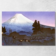 Mikuho Fuji During 20Th Century Hiroaki Takahashi htk17 Canvas Print