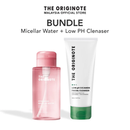 The Originote 2in1 Low pH Cicamide Cleanser + Hyalurose Micellar Water - Big size low pH gentle clea