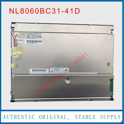 NL8060BC31-41D Original 12.1 Inch NL8060BC31-41E NL8060BC31-41C NL8060BA31 41D 41E 41C LCD Display S