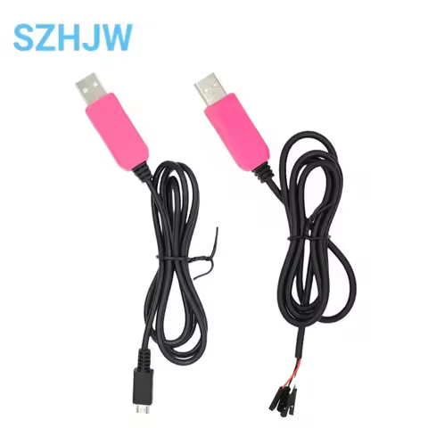 MICRO USB 5PIN 1M CP2102 USB To UART TTL Cable Module 4 Pin 4P Serial Adapter Download Cable Module 