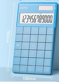 太陽能雙電源計算器, 便攜式大螢幕計算機器, $10