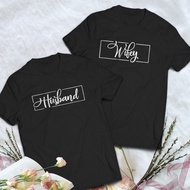 HUSBAND WIFE Couple Shirts Dating Boyfriend Girlfriend T-Shirt T Shirt QL25025