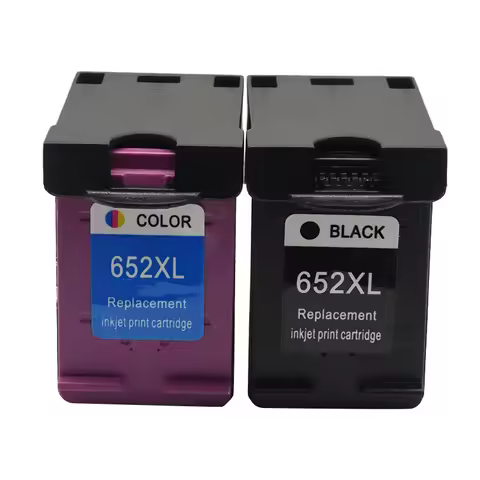 1X Remanufactured 652 Xl 652XL Premium Color Inkjet Ink Cartridge For HP DeskJet Ink Advantage 1118 