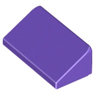 Lego 85984 Slope 30 1 x 2 x 2/3 dark purple