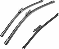 HYFJM Windscreen Wipers For VW For Golf 8 2020-2021 26"+18"+10" Front Rear Wiper Windshield Windscre