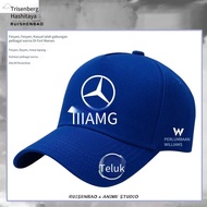 Mercedes-Benz Peaked Cap F1 Men's Basbol Men's Sheet Formula Williams Hat Summer Race