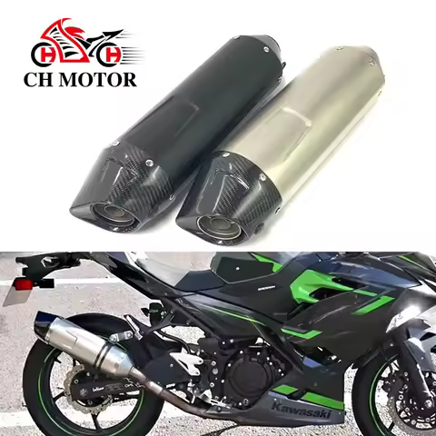 Factory Price Universal Motorcycle Exhaust Escape Carbon Fiber Muffler DB Killer For RC390 R6 R1 Z90
