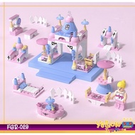 Lego Set Bricks Girls Garden Mini Figure City Series-FGR-029