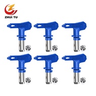 【ZHUITU】Blue Airless Spray Paint Latex Paint Putty Airless Sprayer Nozzle For Airless Spray Gun And 