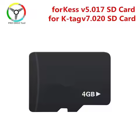 SD Card for KESS V5.017/KTAG V7.020 ECU Chip Tuning Tool SD Card 4GB Files Contents Fix Damaged KESS