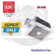 KDK 24JAB CEILING VENTILATION FAN WITHOUT MOTION SENSOR