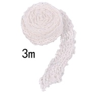Newsmallbrains 3 Meter Cotton Meat Net Ham Sausage Net Butcher's String Sausage Net Roll NSB