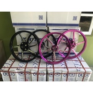 Sport rim yamaha y15zr y15 y16zr y16 fg511 511 FG cnc enkei hylos pnp 1.40-1.60 warna kilat chrome