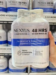 [HCM]Dầu gội - dầu xả siêu dưỡng ẩm Nexxus Therappe Caviar Complex Shampoo 1000ml x 2 - Mỹ
