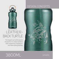 3800ML RELAX TRITAN WATER BOTTLE WITH STRAW