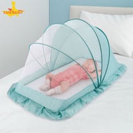 Esspreso สามารถพับได้ฝาครอบมุ้งกันยุงเด็กทารกโดยไม่ต้องติดตั้งต่อต้านมุ้งกันยุงบนเตียงทารกแรกเกิด