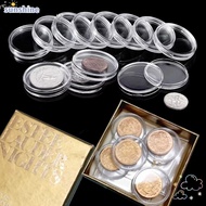 SSUNSHINE Acrylic Coin Capsule,  Plastic Coinning Capsules, Storage Box Coin  Home