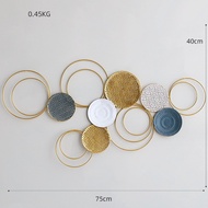 Dekorasi Dinding Besi Ruang Tamu Ruang Kamar Tidur Dekorasi Dinding Latar Belakang Sofa Kreatif Hias