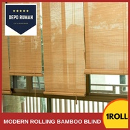 Bamboo Blinds Bidai Kayu Bidai buluh Wooden Blinds Outdoor | , 户外木帘 Heavy Duty Tahan Panas Tahan Huj