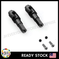 🇲🇾ReadyStock [0460-F] 2pcs Metal Front Axle Drive Shaft  for WPL C14 C24 C34 B14 B24 B36 MN D90 MN99