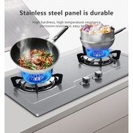 Lecon Stainless steel material gas stove Gas stove burner Built in burner gas stove Double burner