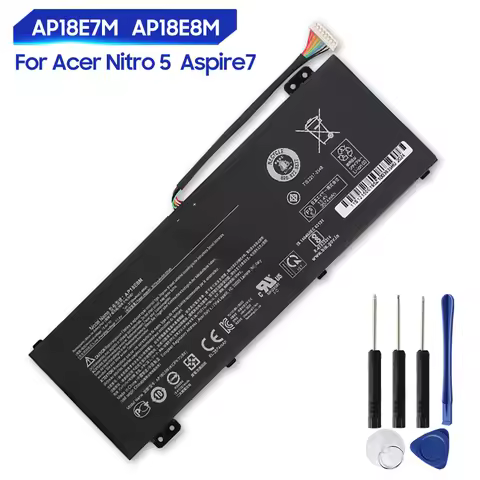 Replacement Battery AP18E8M For Acer Aspire 7 A715-74 AN715-51 NITRO 5 AN515-54-56R0 Predator HELIOS