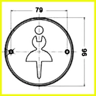 ∇ ❐ ◊ SISTEMA T1002 SIGNAGE S/S - SHE, CH FEMALE CR SIGNAGE