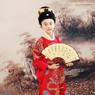 兒童古裝狀元服榜眼探花科舉服裝七品芝麻縣官服女駙馬話劇演出服