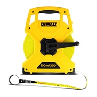 เทปวัดสายไฟเบอร์ เทปวัดที่ 30เมตร หรือ 100เมตร DeWALT ของแท้ 100% #DWHT34066 #DWHT34067