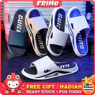 READY STOCK 💝 FRIMO Qusprint Sandal Women's Shoe Flat Slipper Unisex Woman Man Sandals Kasut Casual 