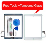 2017 A1822 A1823 Touch Screen For Pad 5th Generation 5 Digitizer  Front Glass With home button +cabl