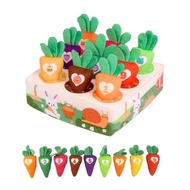 WMH Interactive Toy Carrot Harvest Game Plug Toy for Kids Toddlers Hand Game