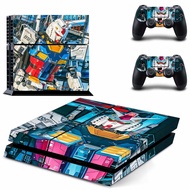 GUNDAM P5 PS4 Skin Sticker Decal Cover For PlayStation 4 Console and 2 Controllers PS4 Fat Skin Sticker Vinyl