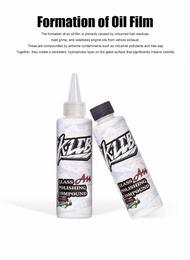 KLCB A14 Car Glass Oil Film Remover High-Efficiency Windshield Deep Cleaner Polishing Compound for C