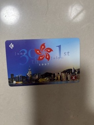 香港回歸紀念八達通卡