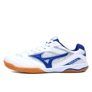 2024 Mizuno รองเท้าแบดมินตันชายรองเท้าเทนนิสรองเท้าฝึกอบรมในร่มรองเท้าวอลเลย์บอลหญิงรองเท้าปิงปองคู่