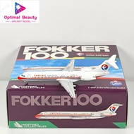 UC Model 1: 400 China Oriental Air Fokker 100 B-2231 B-2233 Alloy Model